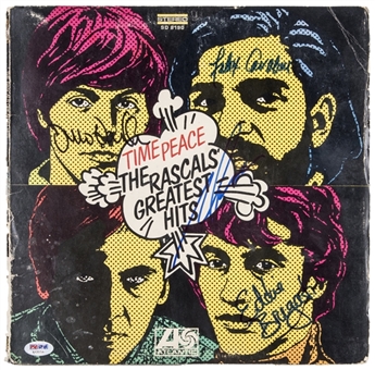 The Rascals Group Signed Album with 4 Signatures (PSA/DNA)